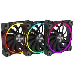 Alpenföhn Wing Boost 3 ARGB 54.5 CFM 120 mm Fans 3-Pack