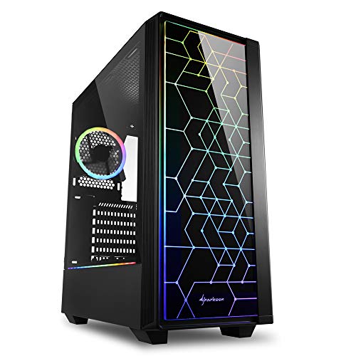 SHARKOON RGB LIT 100 ATX Mid Tower Case