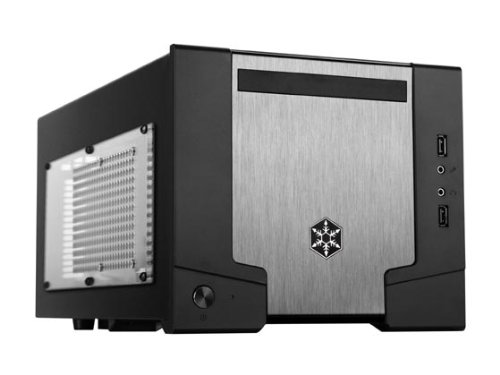 Silverstone SG07-B Mini ITX Desktop Case w/600 W Power Supply