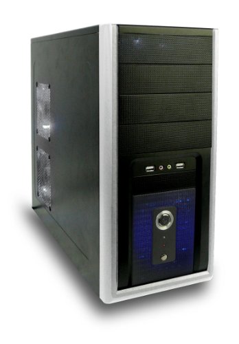 Xion XON-160PCB ATX Mid Tower Case w/500 W Power Supply