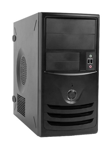 In Win Z589T.CQ350TBL MicroATX Mini Tower Case w/350 W Power Supply