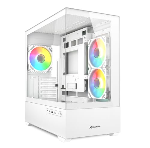 SHARKOON MK6 RGB MicroATX Mid Tower Case