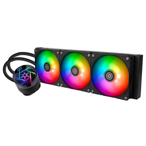 Silverstone NovaPeak 360 ARGB 75.74 CFM Liquid CPU Cooler