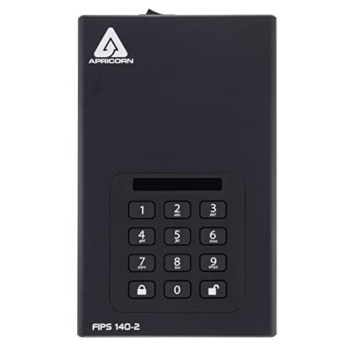 Apricorn Padlock DT FIPS 2 TB External Hard Drive