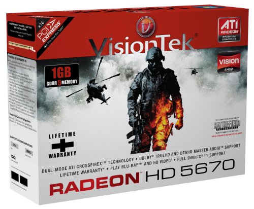 VisionTek 900310 Radeon HD 5670 1 GB Graphics Card
