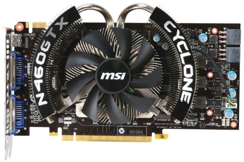 MSI CYCLONE GeForce GTX 460 768 MB Graphics Card