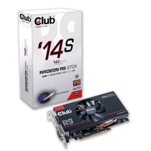 Club 3D &#x27;14 Radeon R9 270X 2 GB Graphics Card