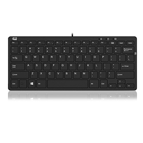 Adesso SlimTouch 510R Wired Standard Keyboard