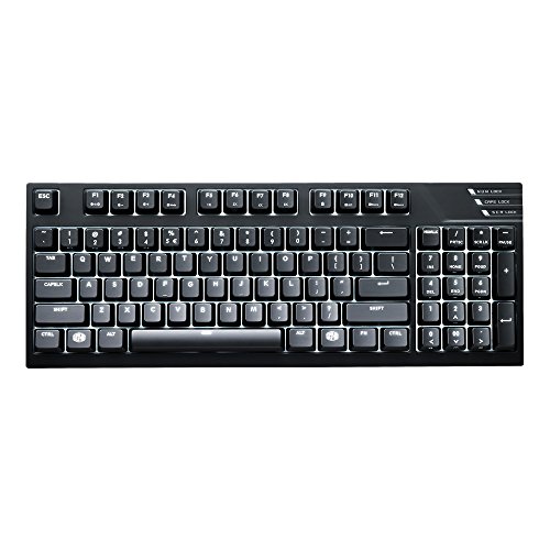 Cooler Master MasterKeys Pro M White (MX Red) Wired Standard Keyboard