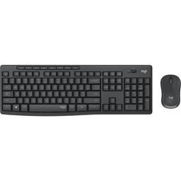 Logitech MK295 Silent Wireless/Wired Standard Keyboard With Optical Mouse