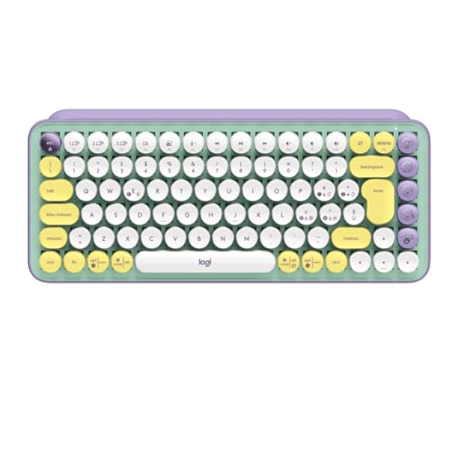 Logitech POP Keys Daydream Bluetooth/Wireless Mini Keyboard