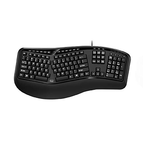 Adesso AKB-150UB-TAA Wired Ergonomic Keyboard