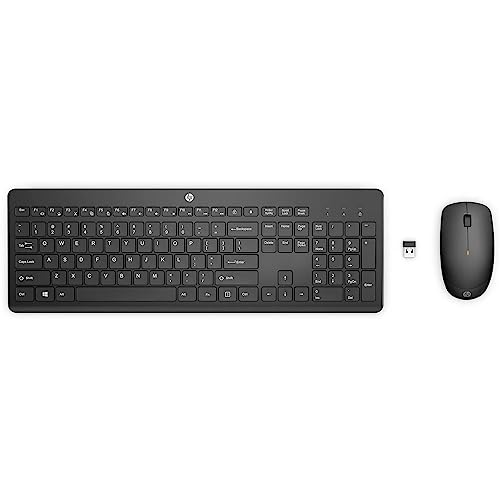 HP 235 Wireless/Wired Standard Keyboard With Optical Mouse
