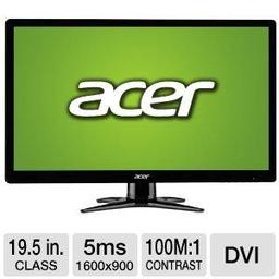 Acer G206HQLbd 19.5" 1600 x 900 60 Hz Monitor
