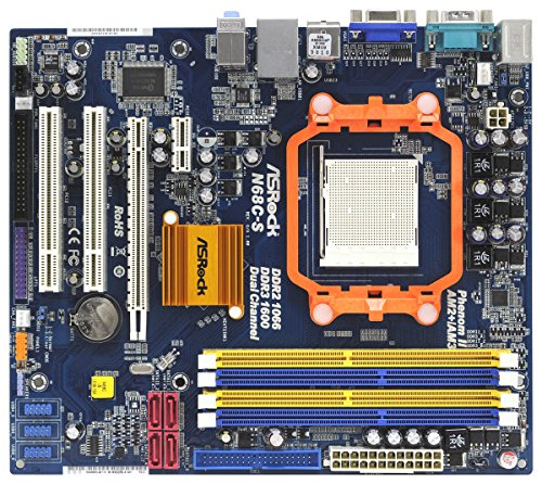 ASRock N68C-S UCC Micro ATX AM3/AM2+/AM2 Motherboard