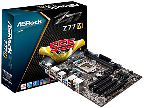 ASRock Z77M Micro ATX LGA1155 Motherboard