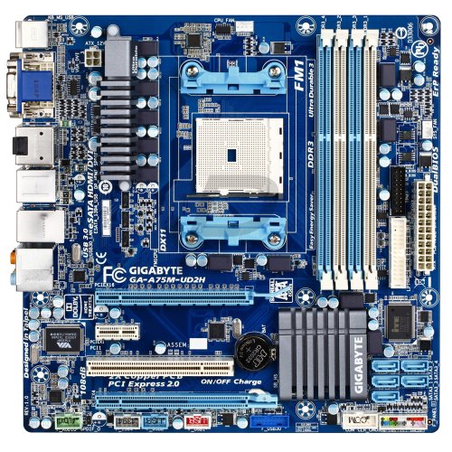 Gigabyte GA-A75M-UD2H Micro ATX FM1 Motherboard