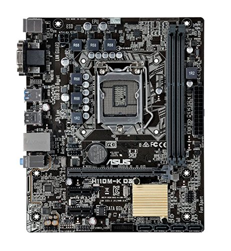 Asus H110M-K D3 Micro ATX LGA1151 Motherboard