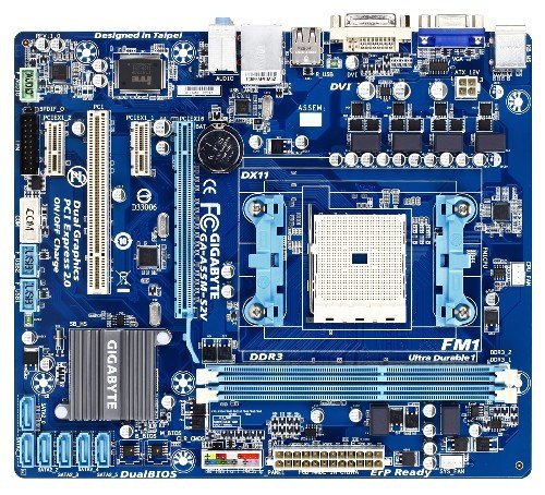 Gigabyte GA-A55M-S2V Micro ATX FM1 Motherboard