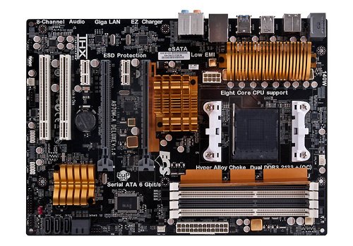 ECS A970M-A DELUXE v1.0 ATX AM3+ Motherboard