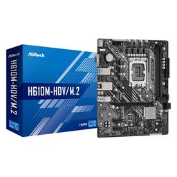 ASRock H610M-HDV/M.2 Micro ATX LGA1700 Motherboard