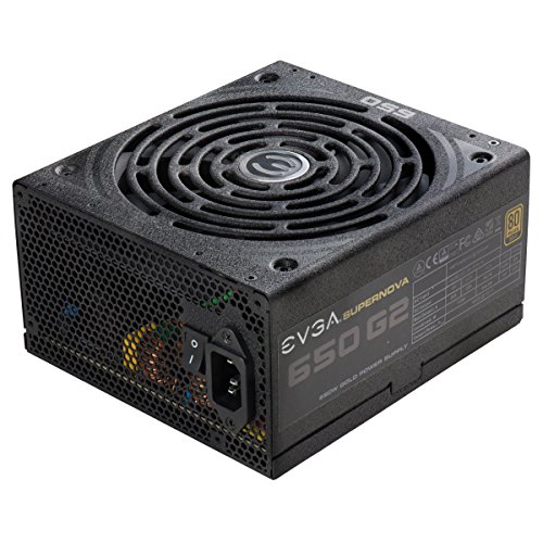 EVGA SuperNOVA 650 G2 650 W 80+ Gold Certified Fully Modular ATX Power Supply