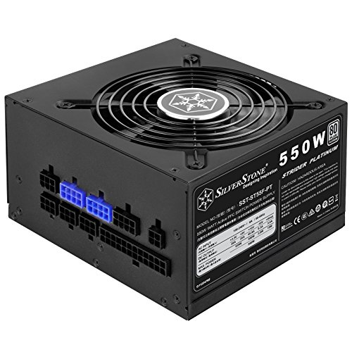 Silverstone Strider Platinum 550 W 80+ Platinum Certified Fully Modular ATX Power Supply