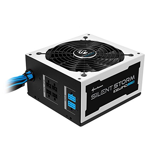 SHARKOON SilentStorm Icewind 550 W 80+ Bronze Certified Semi-modular ATX Power Supply