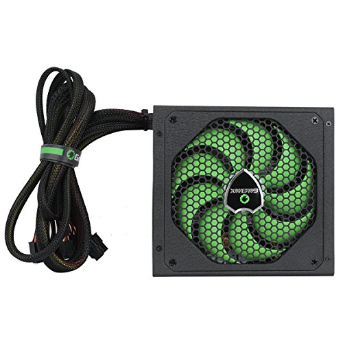 GameMax GM 500 W 80+ Bronze Certified Semi-modular ATX Power Supply