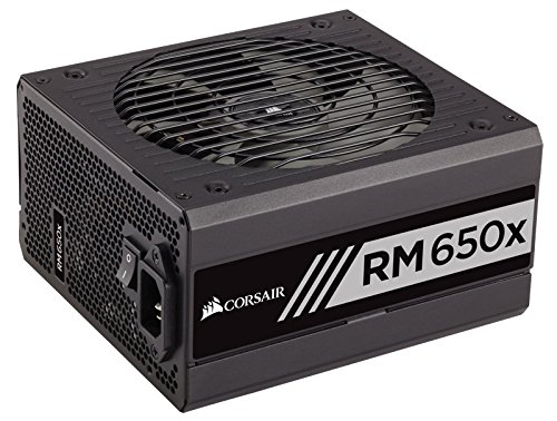 Corsair RM650x 650 W 80+ Gold Certified Fully Modular ATX Power Supply