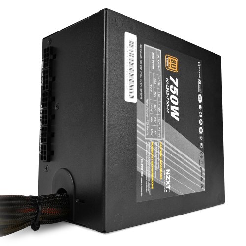 NZXT HALE82 750 W 80+ Bronze Certified Semi-modular ATX Power Supply