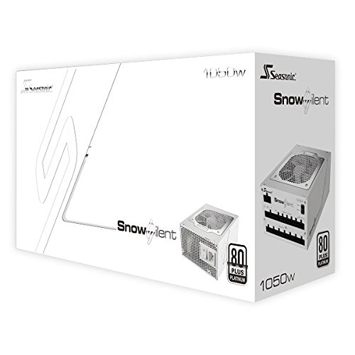 SeaSonic Snow Silent 1050 1050 W 80+ Platinum Certified Fully Modular ATX Power Supply