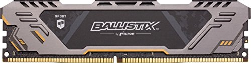 Crucial Ballistix Sport AT 8 GB (1 x 8 GB) DDR4-3000 CL17 Memory