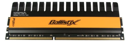 Crucial Ballistix 2 GB (1 x 2 GB) DDR3-1600 CL8 Memory