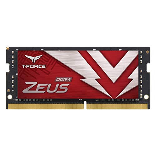 TEAMGROUP T-Force Zeus 32 GB (1 x 32 GB) DDR4-3200 SODIMM CL16 Memory