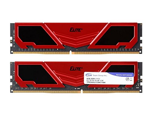 TEAMGROUP Elite Plus 16 GB (2 x 8 GB) DDR4-2133 CL15 Memory