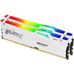 Kingston FURY Beast RGB 32 GB (2 x 16 GB) DDR5-6000 CL30 Memory