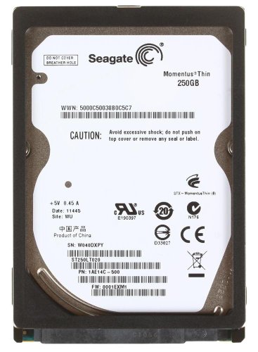 Seagate Momentus 5400.6 250 GB 2.5" 5400 RPM Internal Hard Drive