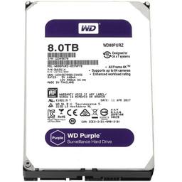 Western Digital Purple 8 TB 3.5" 5400 RPM Internal Hard Drive