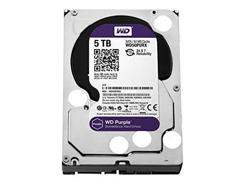 Western Digital Purple 5 TB 3.5" 5400 RPM Internal Hard Drive