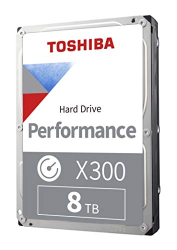 Toshiba X300 8 TB 3.5" 7200 RPM Internal Hard Drive