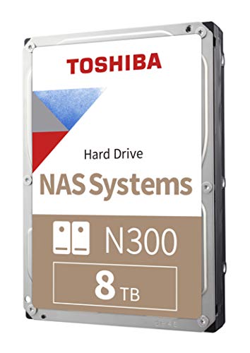 Toshiba N300 8 TB 3.5" 7200 RPM Internal Hard Drive