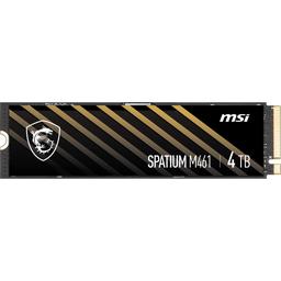 MSI SPATIUM M461 4 TB M.2-2280 PCIe 4.0 X4 NVME Solid State Drive