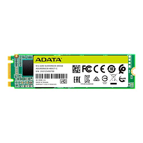 ADATA Ultimate SU650 480 GB M.2-2280 SATA Solid State Drive