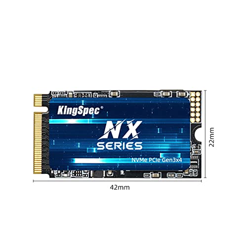 KingSpec NXM 512 GB M.2-2242 PCIe 3.0 X4 NVME Solid State Drive